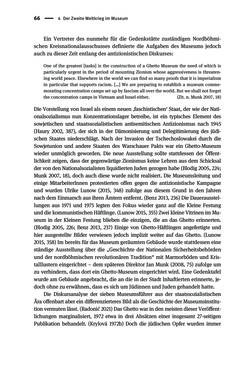 Image of the Page - 66 - in Der Zweite Weltkrieg in postsozialistischen Gedenkmuseen - Geschichtspolitik zwischen der ‚Anrufung Europas‘ und dem Fokus auf ‚unser‘ Leid