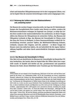 Bild der Seite - 146 - in Der Zweite Weltkrieg in postsozialistischen Gedenkmuseen - Geschichtspolitik zwischen der ‚Anrufung Europas‘ und dem Fokus auf ‚unser‘ Leid