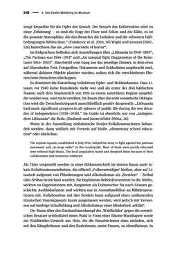 Image of the Page - 148 - in Der Zweite Weltkrieg in postsozialistischen Gedenkmuseen - Geschichtspolitik zwischen der ‚Anrufung Europas‘ und dem Fokus auf ‚unser‘ Leid