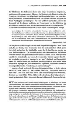Image of the Page - 149 - in Der Zweite Weltkrieg in postsozialistischen Gedenkmuseen - Geschichtspolitik zwischen der ‚Anrufung Europas‘ und dem Fokus auf ‚unser‘ Leid