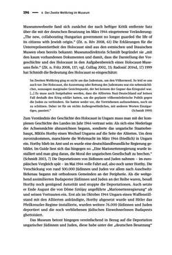 Bild der Seite - 196 - in Der Zweite Weltkrieg in postsozialistischen Gedenkmuseen - Geschichtspolitik zwischen der ‚Anrufung Europas‘ und dem Fokus auf ‚unser‘ Leid