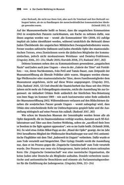 Bild der Seite - 198 - in Der Zweite Weltkrieg in postsozialistischen Gedenkmuseen - Geschichtspolitik zwischen der ‚Anrufung Europas‘ und dem Fokus auf ‚unser‘ Leid