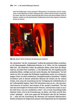 Image of the Page - 216 - in Der Zweite Weltkrieg in postsozialistischen Gedenkmuseen - Geschichtspolitik zwischen der ‚Anrufung Europas‘ und dem Fokus auf ‚unser‘ Leid