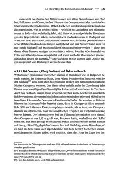 Bild der Seite - 227 - in Der Zweite Weltkrieg in postsozialistischen Gedenkmuseen - Geschichtspolitik zwischen der ‚Anrufung Europas‘ und dem Fokus auf ‚unser‘ Leid