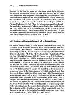 Image of the Page - 242 - in Der Zweite Weltkrieg in postsozialistischen Gedenkmuseen - Geschichtspolitik zwischen der ‚Anrufung Europas‘ und dem Fokus auf ‚unser‘ Leid