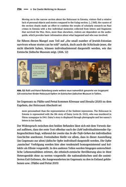 Image of the Page - 254 - in Der Zweite Weltkrieg in postsozialistischen Gedenkmuseen - Geschichtspolitik zwischen der ‚Anrufung Europas‘ und dem Fokus auf ‚unser‘ Leid