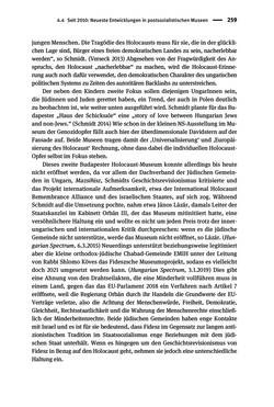 Image of the Page - 259 - in Der Zweite Weltkrieg in postsozialistischen Gedenkmuseen - Geschichtspolitik zwischen der ‚Anrufung Europas‘ und dem Fokus auf ‚unser‘ Leid