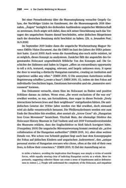 Image of the Page - 260 - in Der Zweite Weltkrieg in postsozialistischen Gedenkmuseen - Geschichtspolitik zwischen der ‚Anrufung Europas‘ und dem Fokus auf ‚unser‘ Leid