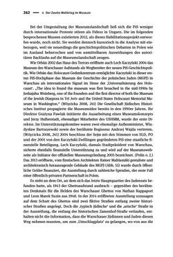 Image of the Page - 262 - in Der Zweite Weltkrieg in postsozialistischen Gedenkmuseen - Geschichtspolitik zwischen der ‚Anrufung Europas‘ und dem Fokus auf ‚unser‘ Leid