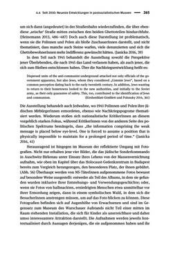 Image of the Page - 265 - in Der Zweite Weltkrieg in postsozialistischen Gedenkmuseen - Geschichtspolitik zwischen der ‚Anrufung Europas‘ und dem Fokus auf ‚unser‘ Leid