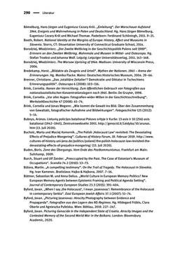 Image of the Page - 290 - in Der Zweite Weltkrieg in postsozialistischen Gedenkmuseen - Geschichtspolitik zwischen der ‚Anrufung Europas‘ und dem Fokus auf ‚unser‘ Leid