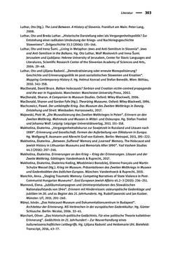 Image of the Page - 303 - in Der Zweite Weltkrieg in postsozialistischen Gedenkmuseen - Geschichtspolitik zwischen der ‚Anrufung Europas‘ und dem Fokus auf ‚unser‘ Leid