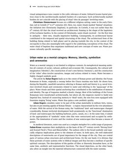 Bild der Seite - 6 - in The Power of Urban Water - Studies in premodern urbanism