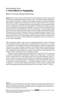Bild der Seite - 13 - in The Power of Urban Water - Studies in premodern urbanism