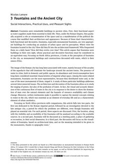 Image of the Page - 31 - in The Power of Urban Water - Studies in premodern urbanism