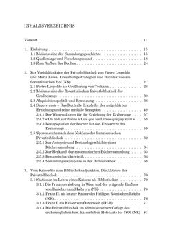 Bild der Seite - 5 - in Die Privatbibliothek Kaiser Franz’ I. von Österreich 1784-1835 - Bibliotheks- und Kulturgeschichte einer fürstlichen Sammlung zwischen Aufklärung und Vormärz