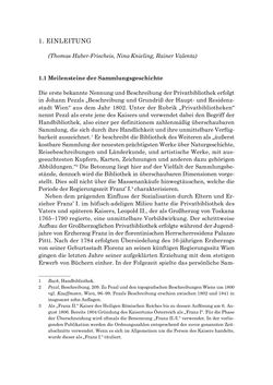 Bild der Seite - 15 - in Die Privatbibliothek Kaiser Franz’ I. von Österreich 1784-1835 - Bibliotheks- und Kulturgeschichte einer fürstlichen Sammlung zwischen Aufklärung und Vormärz