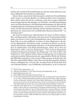 Image of the Page - 20 - in Die Privatbibliothek Kaiser Franz’ I. von Österreich 1784-1835 - Bibliotheks- und Kulturgeschichte einer fürstlichen Sammlung zwischen Aufklärung und Vormärz