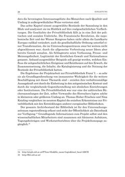 Bild der Seite - 26 - in Die Privatbibliothek Kaiser Franz’ I. von Österreich 1784-1835 - Bibliotheks- und Kulturgeschichte einer fürstlichen Sammlung zwischen Aufklärung und Vormärz