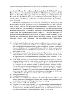 Bild der Seite - 31 - in Die Privatbibliothek Kaiser Franz’ I. von Österreich 1784-1835 - Bibliotheks- und Kulturgeschichte einer fürstlichen Sammlung zwischen Aufklärung und Vormärz