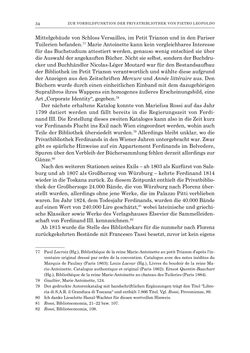 Image of the Page - 34 - in Die Privatbibliothek Kaiser Franz’ I. von Österreich 1784-1835 - Bibliotheks- und Kulturgeschichte einer fürstlichen Sammlung zwischen Aufklärung und Vormärz
