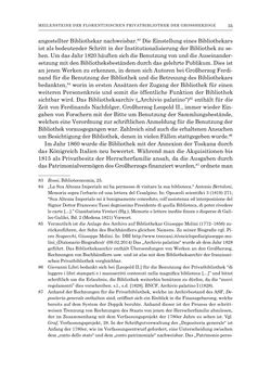 Image of the Page - 35 - in Die Privatbibliothek Kaiser Franz’ I. von Österreich 1784-1835 - Bibliotheks- und Kulturgeschichte einer fürstlichen Sammlung zwischen Aufklärung und Vormärz