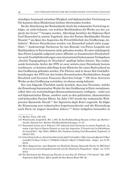 Bild der Seite - 42 - in Die Privatbibliothek Kaiser Franz’ I. von Österreich 1784-1835 - Bibliotheks- und Kulturgeschichte einer fürstlichen Sammlung zwischen Aufklärung und Vormärz