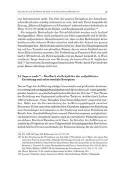 Bild der Seite - 49 - in Die Privatbibliothek Kaiser Franz’ I. von Österreich 1784-1835 - Bibliotheks- und Kulturgeschichte einer fürstlichen Sammlung zwischen Aufklärung und Vormärz