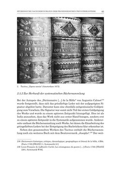 Bild der Seite - 65 - in Die Privatbibliothek Kaiser Franz’ I. von Österreich 1784-1835 - Bibliotheks- und Kulturgeschichte einer fürstlichen Sammlung zwischen Aufklärung und Vormärz