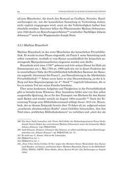 Image of the Page - 84 - in Die Privatbibliothek Kaiser Franz’ I. von Österreich 1784-1835 - Bibliotheks- und Kulturgeschichte einer fürstlichen Sammlung zwischen Aufklärung und Vormärz