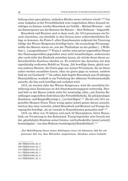 Bild der Seite - 86 - in Die Privatbibliothek Kaiser Franz’ I. von Österreich 1784-1835 - Bibliotheks- und Kulturgeschichte einer fürstlichen Sammlung zwischen Aufklärung und Vormärz