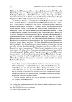 Bild der Seite - 92 - in Die Privatbibliothek Kaiser Franz’ I. von Österreich 1784-1835 - Bibliotheks- und Kulturgeschichte einer fürstlichen Sammlung zwischen Aufklärung und Vormärz