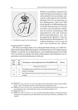 Bild der Seite - 98 - in Die Privatbibliothek Kaiser Franz’ I. von Österreich 1784-1835 - Bibliotheks- und Kulturgeschichte einer fürstlichen Sammlung zwischen Aufklärung und Vormärz