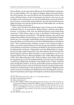 Image of the Page - 101 - in Die Privatbibliothek Kaiser Franz’ I. von Österreich 1784-1835 - Bibliotheks- und Kulturgeschichte einer fürstlichen Sammlung zwischen Aufklärung und Vormärz