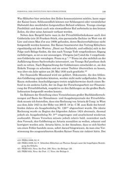 Image of the Page - 109 - in Die Privatbibliothek Kaiser Franz’ I. von Österreich 1784-1835 - Bibliotheks- und Kulturgeschichte einer fürstlichen Sammlung zwischen Aufklärung und Vormärz