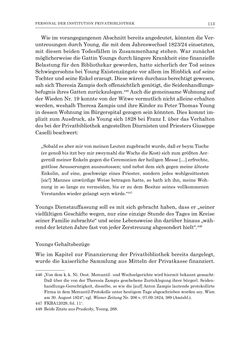 Bild der Seite - 113 - in Die Privatbibliothek Kaiser Franz’ I. von Österreich 1784-1835 - Bibliotheks- und Kulturgeschichte einer fürstlichen Sammlung zwischen Aufklärung und Vormärz