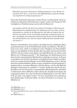 Image of the Page - 117 - in Die Privatbibliothek Kaiser Franz’ I. von Österreich 1784-1835 - Bibliotheks- und Kulturgeschichte einer fürstlichen Sammlung zwischen Aufklärung und Vormärz