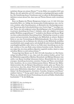 Image of the Page - 125 - in Die Privatbibliothek Kaiser Franz’ I. von Österreich 1784-1835 - Bibliotheks- und Kulturgeschichte einer fürstlichen Sammlung zwischen Aufklärung und Vormärz