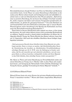 Bild der Seite - 128 - in Die Privatbibliothek Kaiser Franz’ I. von Österreich 1784-1835 - Bibliotheks- und Kulturgeschichte einer fürstlichen Sammlung zwischen Aufklärung und Vormärz