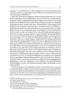 Bild der Seite - 141 - in Die Privatbibliothek Kaiser Franz’ I. von Österreich 1784-1835 - Bibliotheks- und Kulturgeschichte einer fürstlichen Sammlung zwischen Aufklärung und Vormärz