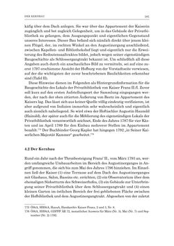 Bild der Seite - 181 - in Die Privatbibliothek Kaiser Franz’ I. von Österreich 1784-1835 - Bibliotheks- und Kulturgeschichte einer fürstlichen Sammlung zwischen Aufklärung und Vormärz