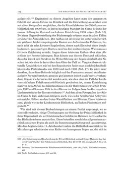 Image of the Page - 194 - in Die Privatbibliothek Kaiser Franz’ I. von Österreich 1784-1835 - Bibliotheks- und Kulturgeschichte einer fürstlichen Sammlung zwischen Aufklärung und Vormärz