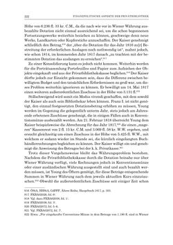 Bild der Seite - 222 - in Die Privatbibliothek Kaiser Franz’ I. von Österreich 1784-1835 - Bibliotheks- und Kulturgeschichte einer fürstlichen Sammlung zwischen Aufklärung und Vormärz