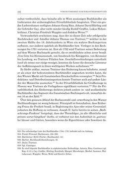 Bild der Seite - 232 - in Die Privatbibliothek Kaiser Franz’ I. von Österreich 1784-1835 - Bibliotheks- und Kulturgeschichte einer fürstlichen Sammlung zwischen Aufklärung und Vormärz