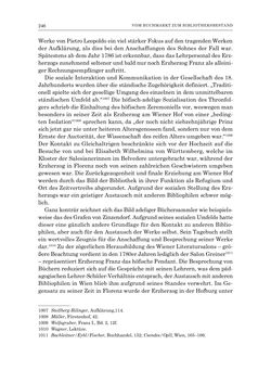 Bild der Seite - 246 - in Die Privatbibliothek Kaiser Franz’ I. von Österreich 1784-1835 - Bibliotheks- und Kulturgeschichte einer fürstlichen Sammlung zwischen Aufklärung und Vormärz