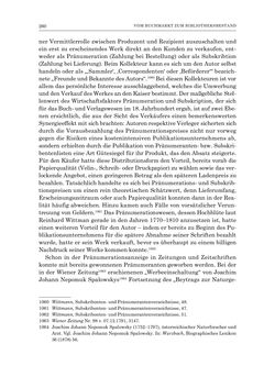 Bild der Seite - 260 - in Die Privatbibliothek Kaiser Franz’ I. von Österreich 1784-1835 - Bibliotheks- und Kulturgeschichte einer fürstlichen Sammlung zwischen Aufklärung und Vormärz