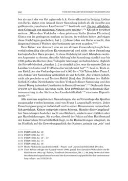 Bild der Seite - 282 - in Die Privatbibliothek Kaiser Franz’ I. von Österreich 1784-1835 - Bibliotheks- und Kulturgeschichte einer fürstlichen Sammlung zwischen Aufklärung und Vormärz