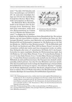 Bild der Seite - 285 - in Die Privatbibliothek Kaiser Franz’ I. von Österreich 1784-1835 - Bibliotheks- und Kulturgeschichte einer fürstlichen Sammlung zwischen Aufklärung und Vormärz