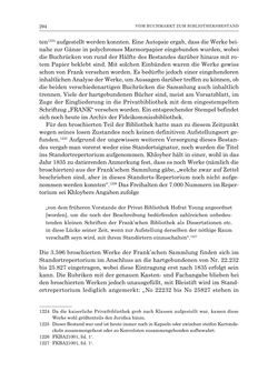 Bild der Seite - 294 - in Die Privatbibliothek Kaiser Franz’ I. von Österreich 1784-1835 - Bibliotheks- und Kulturgeschichte einer fürstlichen Sammlung zwischen Aufklärung und Vormärz