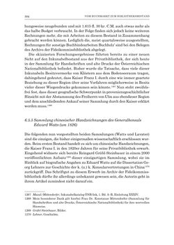 Image of the Page - 304 - in Die Privatbibliothek Kaiser Franz’ I. von Österreich 1784-1835 - Bibliotheks- und Kulturgeschichte einer fürstlichen Sammlung zwischen Aufklärung und Vormärz